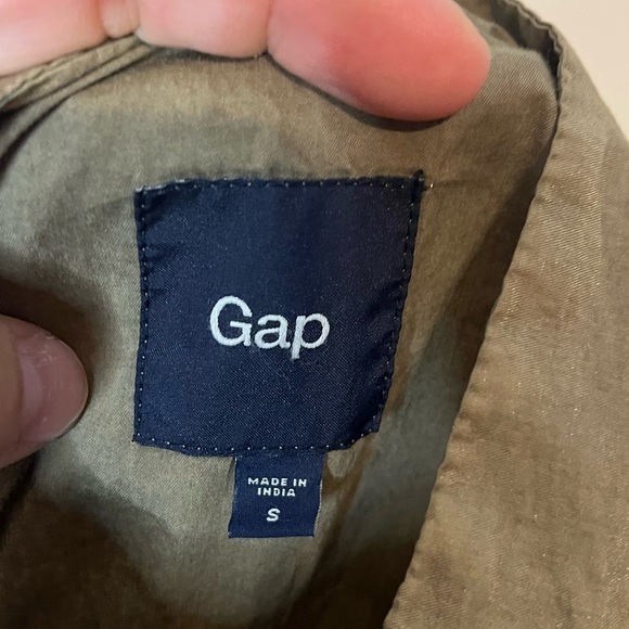GAP Olive green Lightweight Utility Jacket Women’s -Small - Picture 7 of 9
